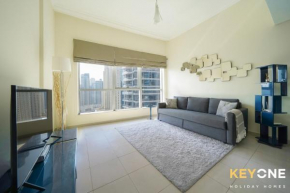 Contemporary One Bedroom with Full Marina View